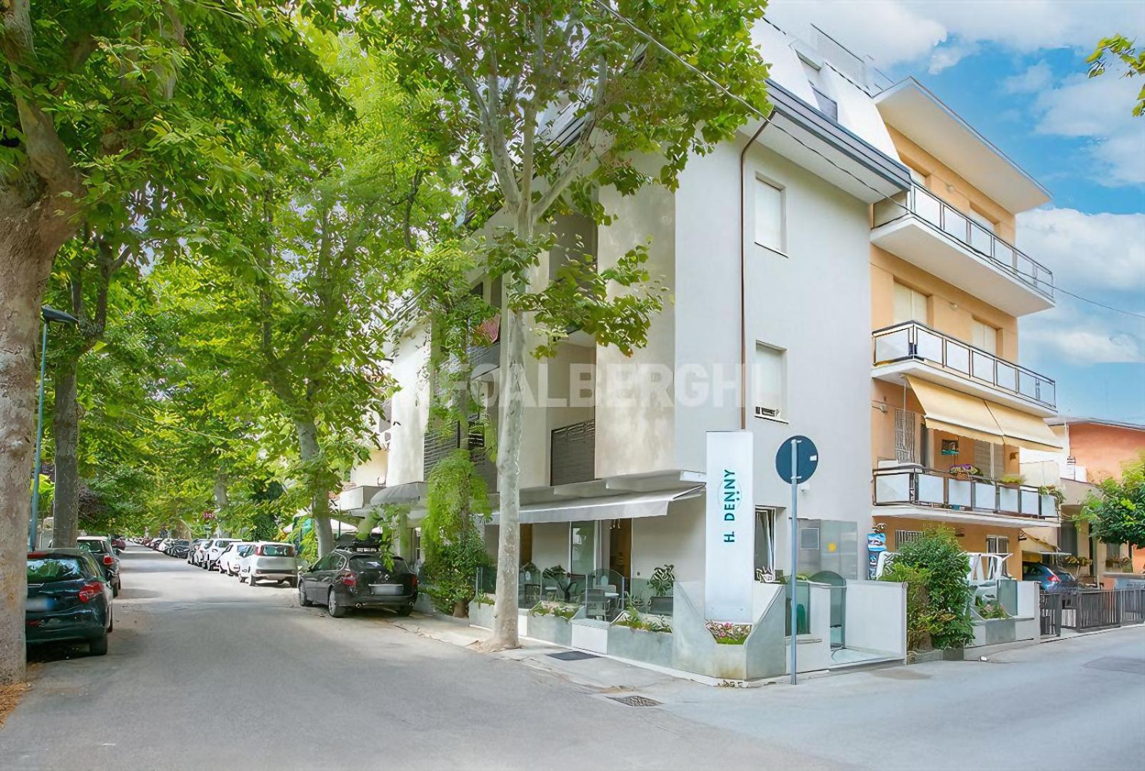 Albergo Villa Denny Rimini Exterior foto